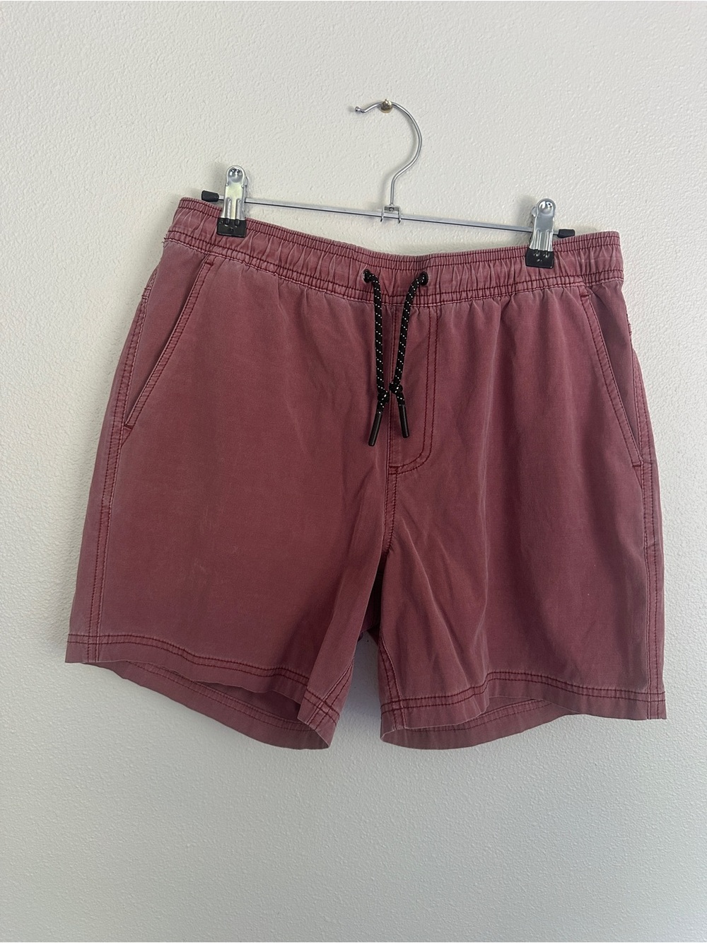 Bearbottom burgundy volley Shorts-5.5 Medium